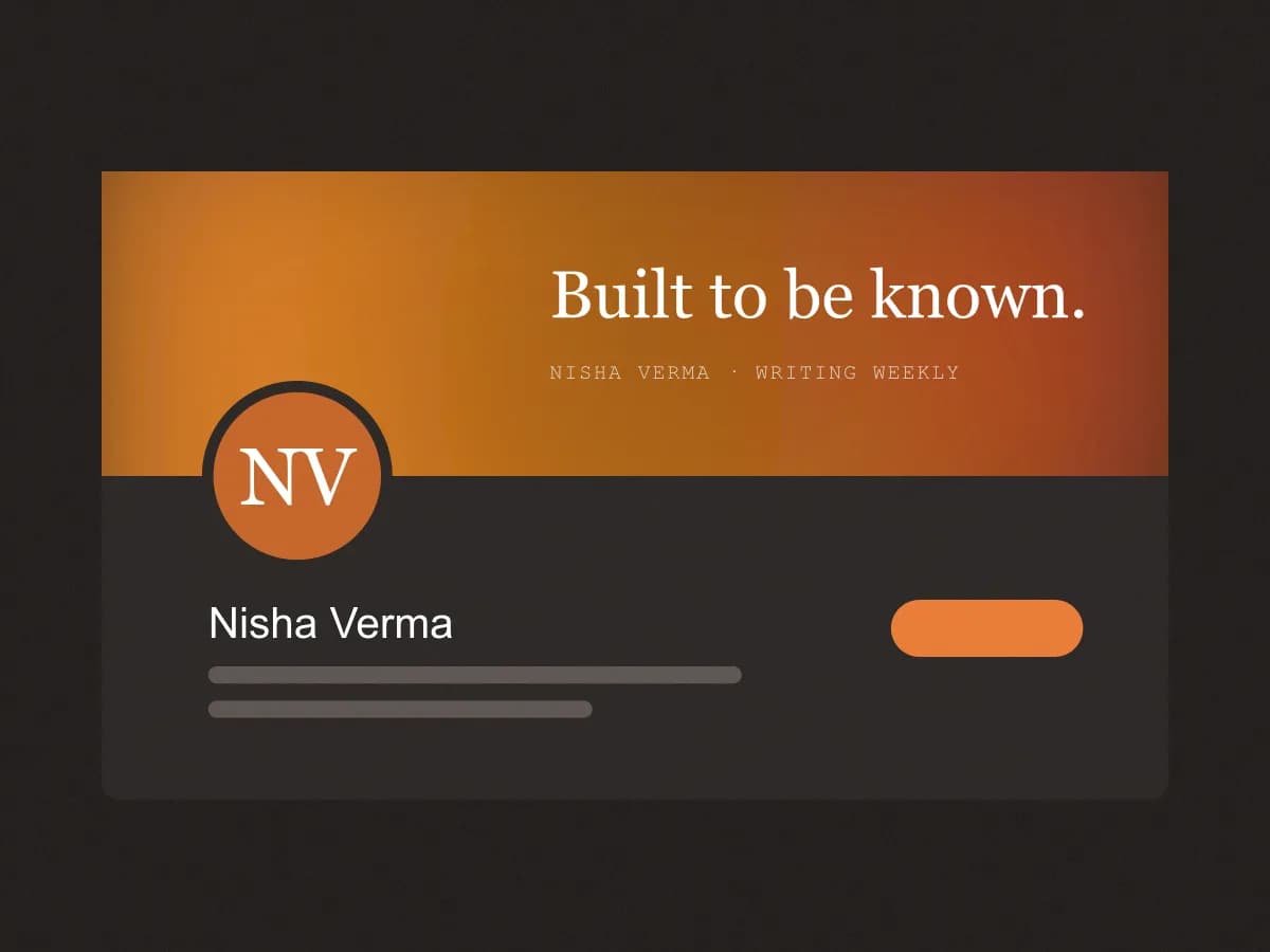 Nisha Verma's profile after the project