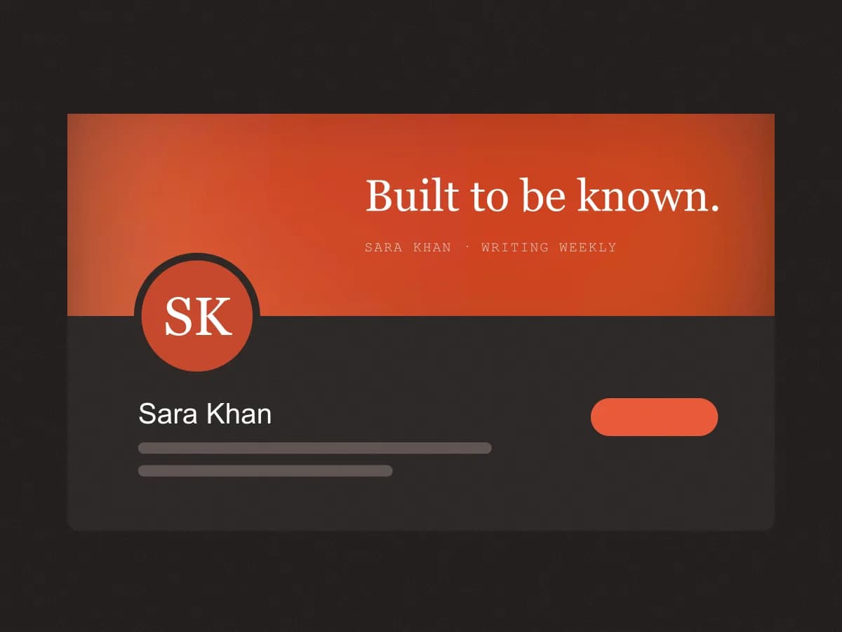 Sara Khan's profile after the project