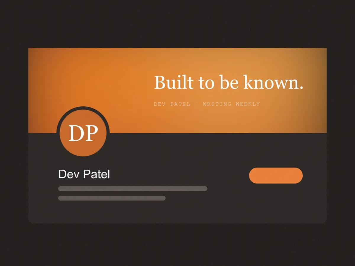 Dev Patel's profile after the project
